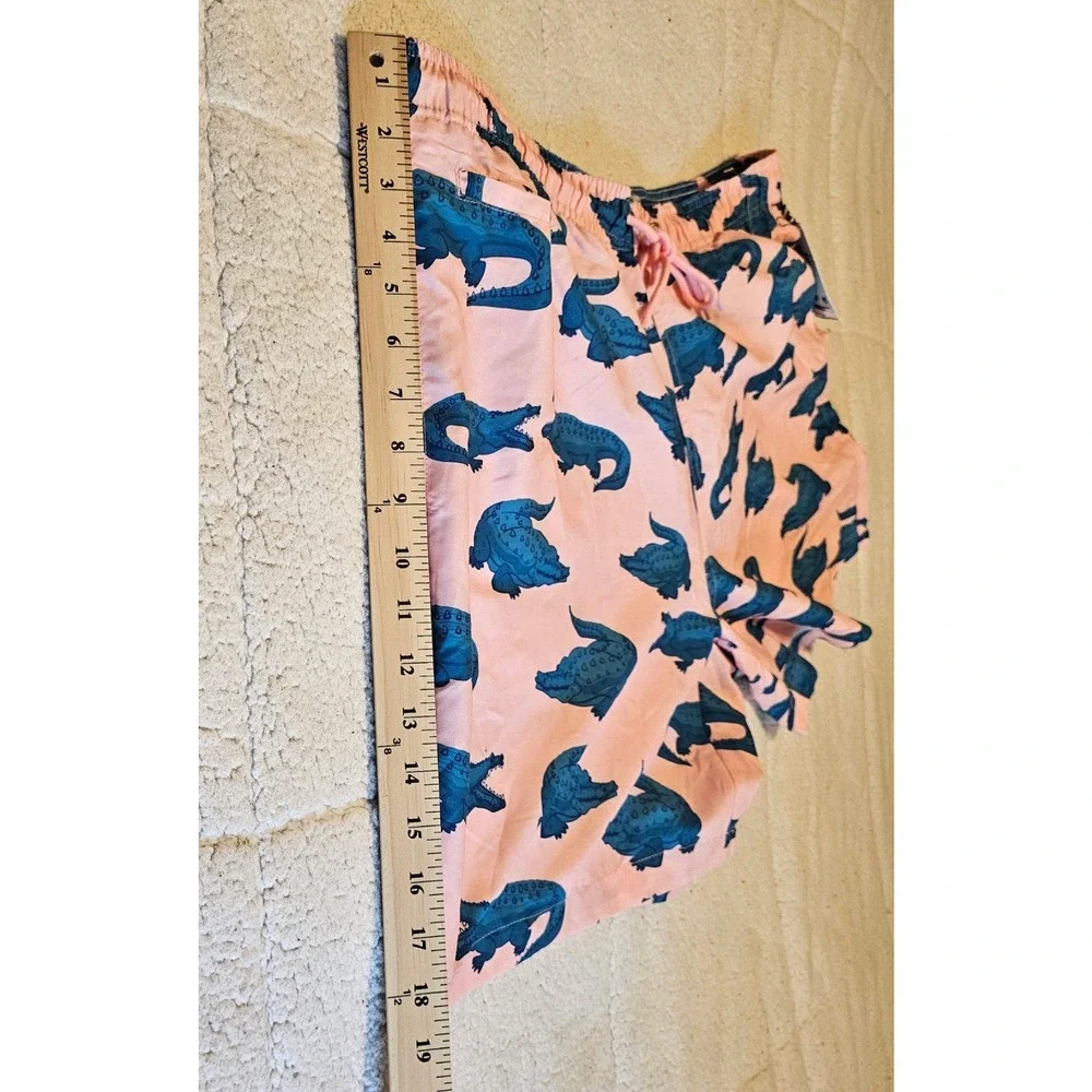 NWT Free Planet Mens SZ 4X Swim Trunks Pink with Alligators $56